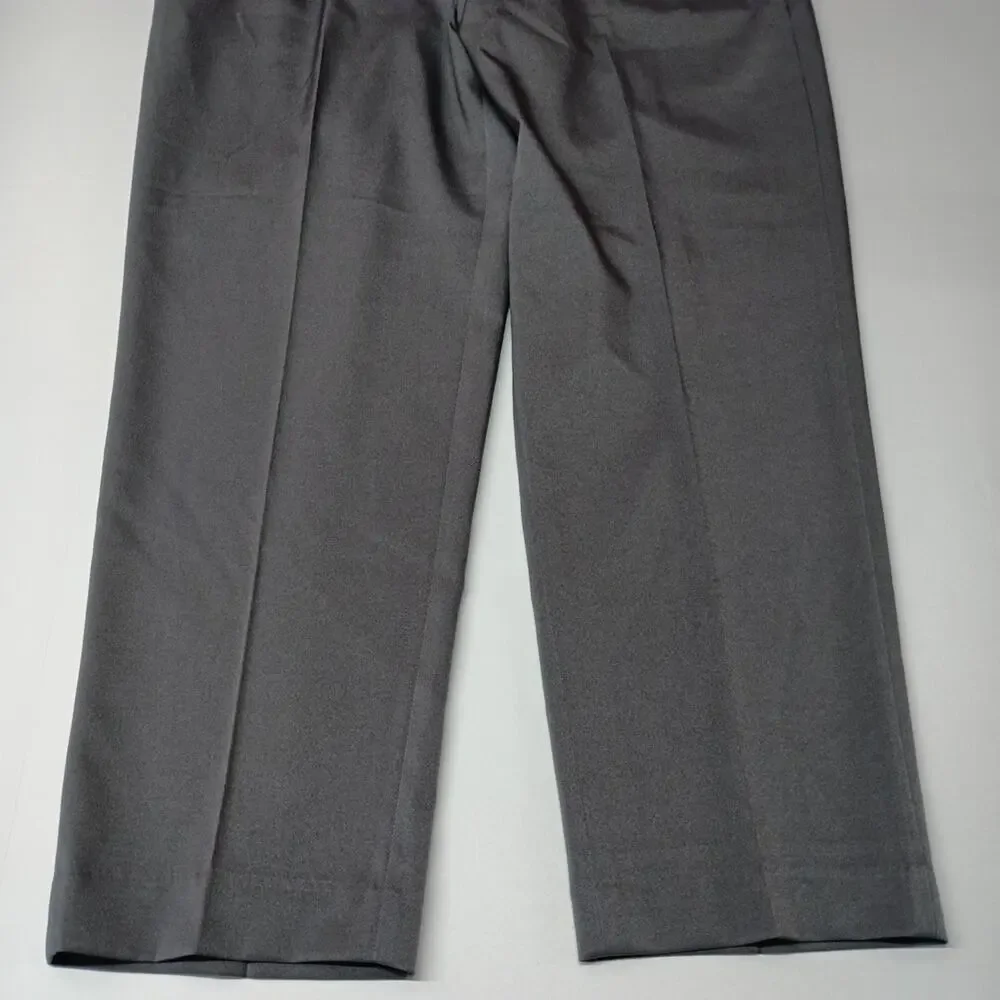 Saddlebred Straight‎ Fit Dress Pants Men's Size 40x29 Gray